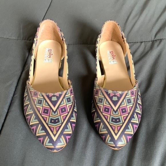 Goby Shoes - Goby Women’s Printed Ballet Flat